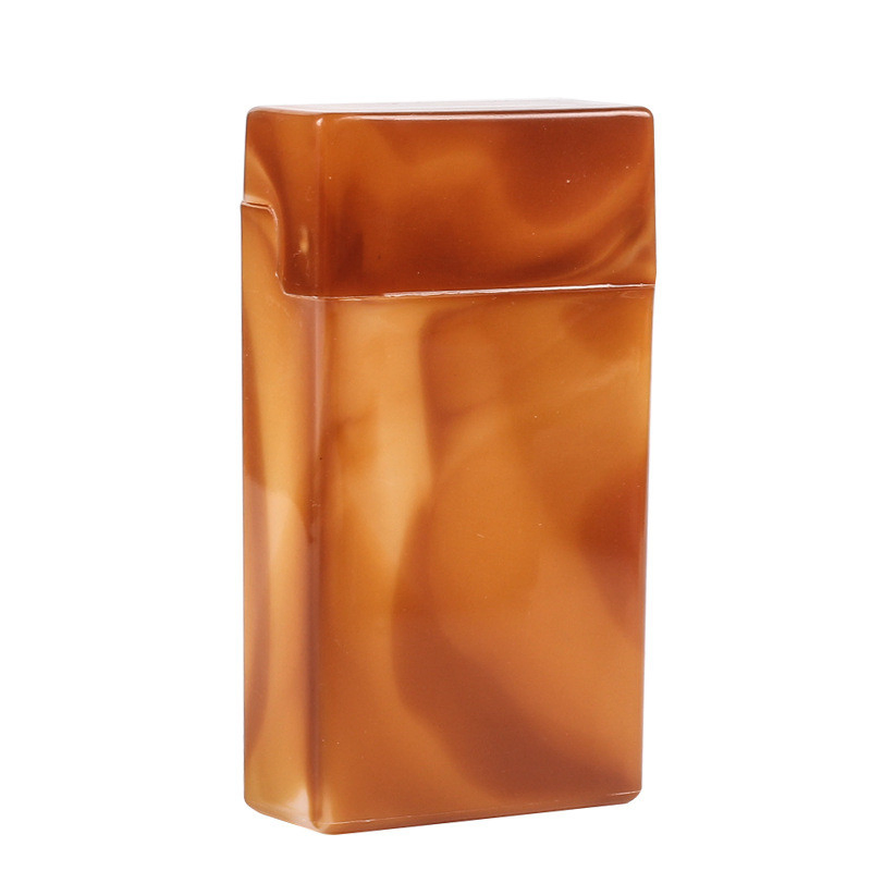 Ea449 High Quality 20 Piece Capacity Plastic Tobaccos Case Accessories portable Mini Travel Water Ripple Fashion Tobacco Cases