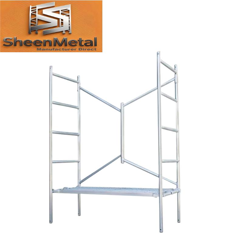 China Wholesale Price Mobile Folded Portable H-Frame Scaffolding for Light-Duty Construction