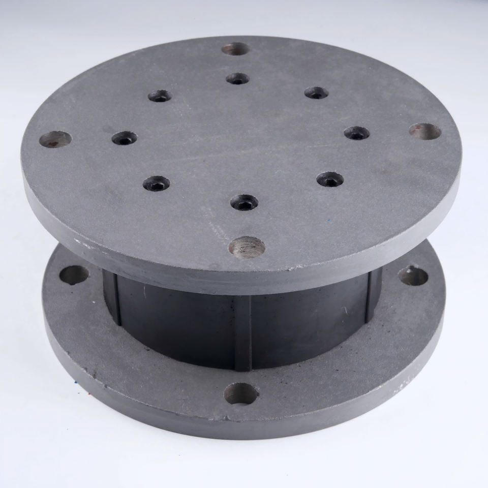 Rubber Bearing Bridge Bearing Lrb Rubber Elastomeri Bearing Seismic Isolation Used for Bridge and Building