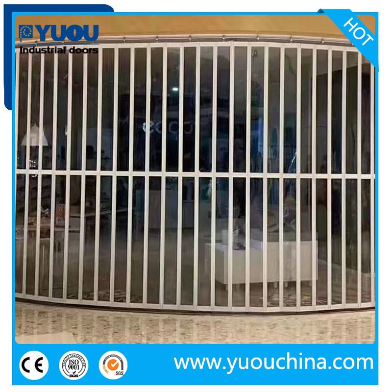 High Performance Transparent Clear Polycarbonate PC Folding Door