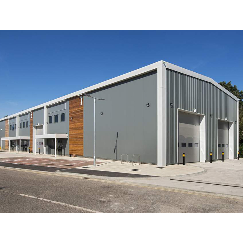 Gable Frame Prefabricated Villas Apartment Building House Steel Structure Poultry Farm House