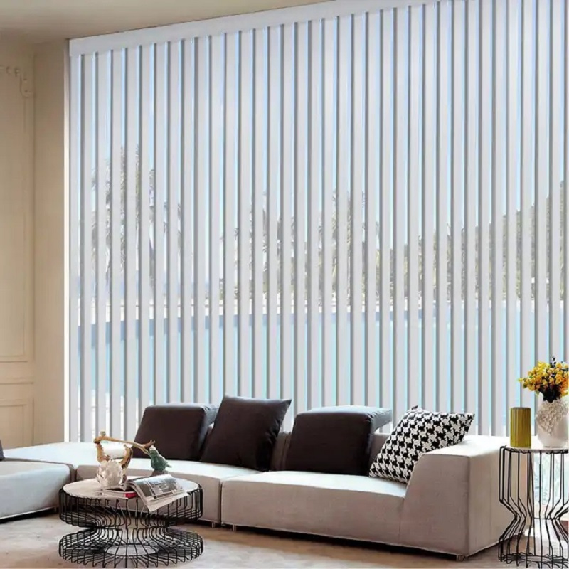 Sliding Door Vertical Blinds Blackout Large Window Vertical Strip Blind