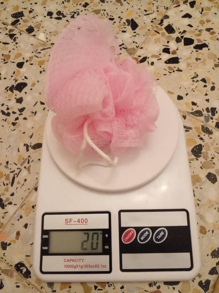 High Quality Raw Materials of Bath Shower Pouf Flower Rolls