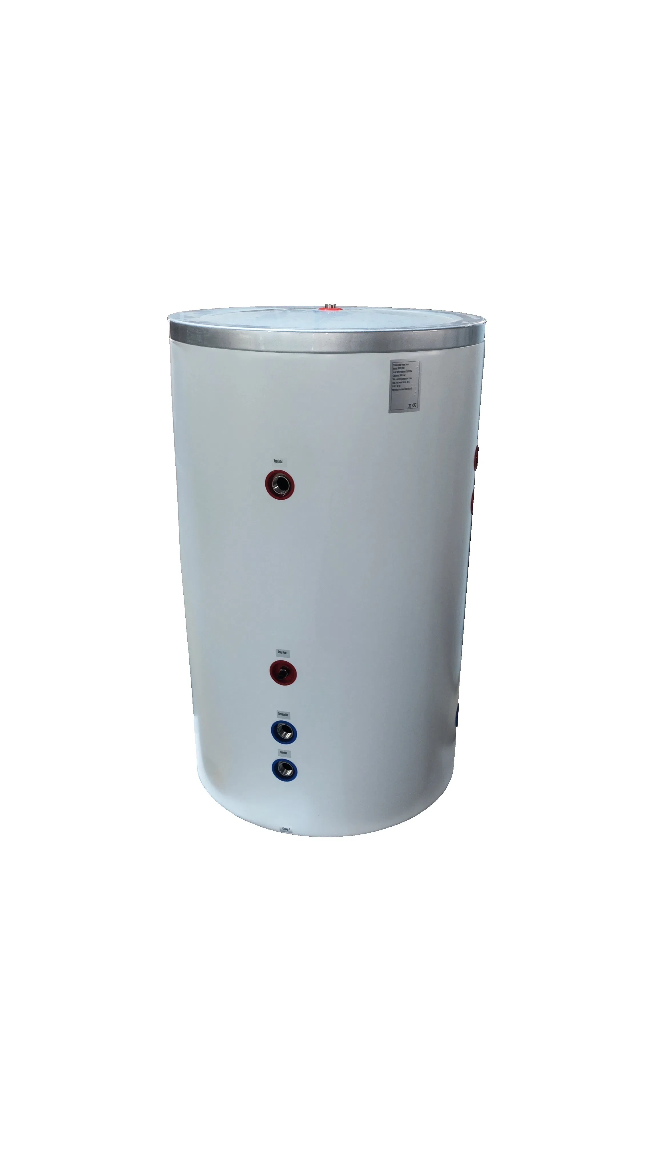 Inner SUS316L Stainless Steel Outer Galvanized Steel Storage Tank
