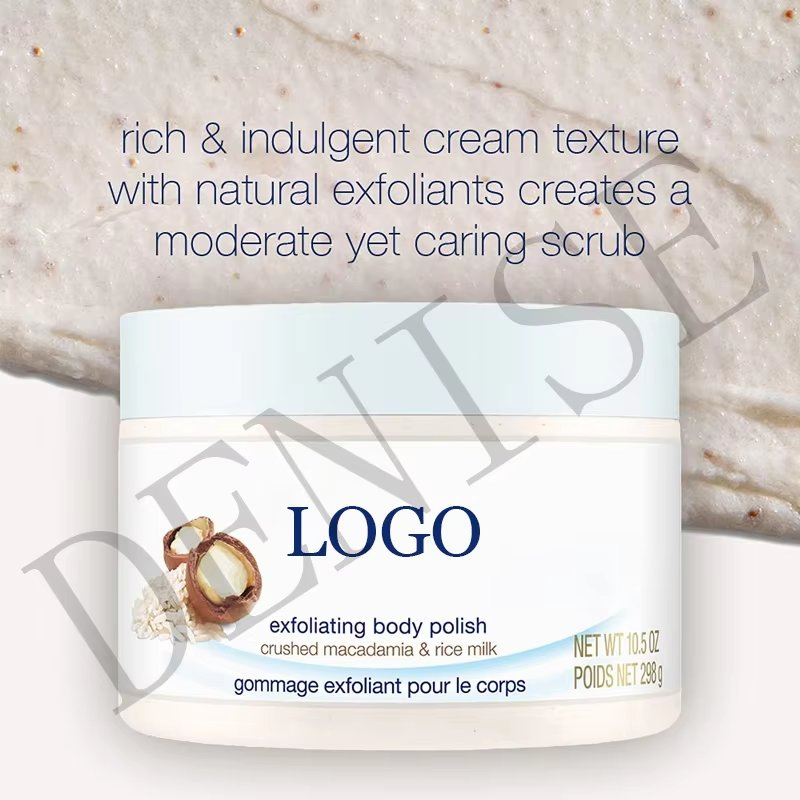 Shea Butter Smooth Moisturing Bright and Beauty Skin Exfoliating Scrub