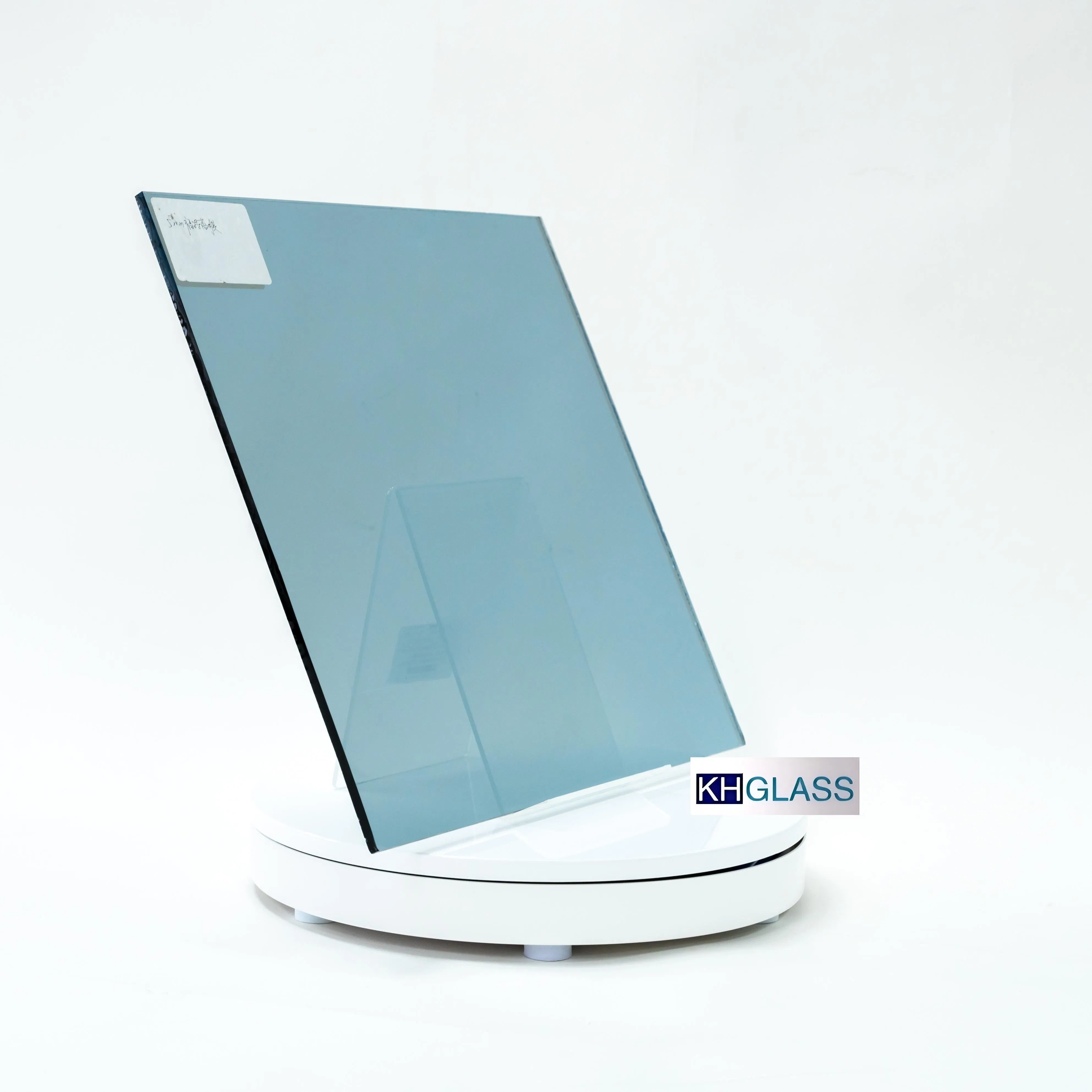 5mm Light Ford Blue/Ocean/Lake Blue Tinted Color Reflective One Way Glass