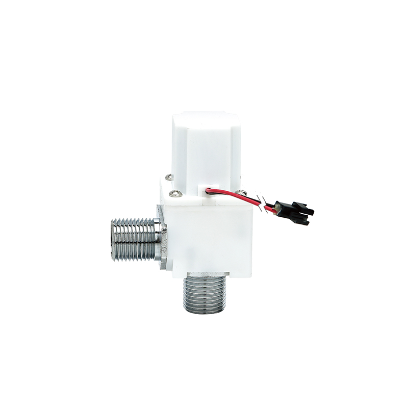 Bathroom Wall-Mounted Electronic Faucet with Sensor Control Box 6V DC Solenoid Valve