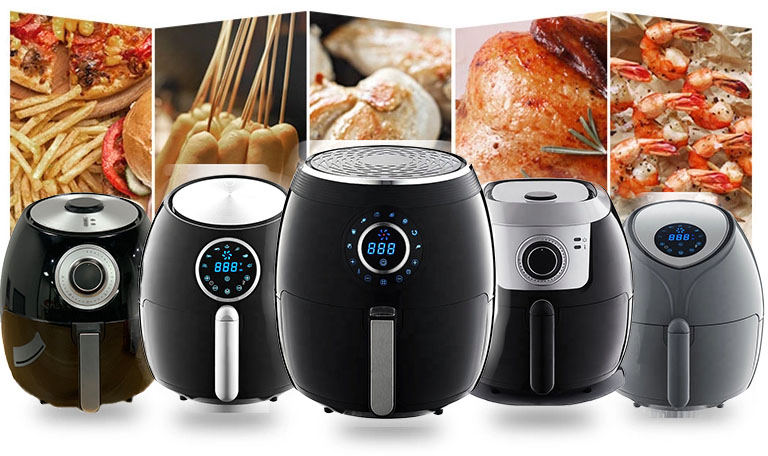 Digital Power No Oil Air Fryer 2L 3.5L 5.5L Optional