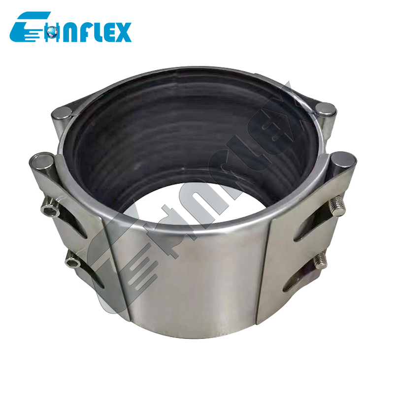 Folding Type Stainless Steel Coupling Repair Clamp for Water Gas Oil Pipe