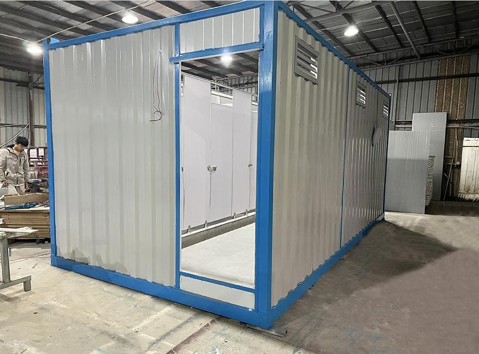 Easy Assemble Prefab Container House Guard Room Portable Toilet Residential House