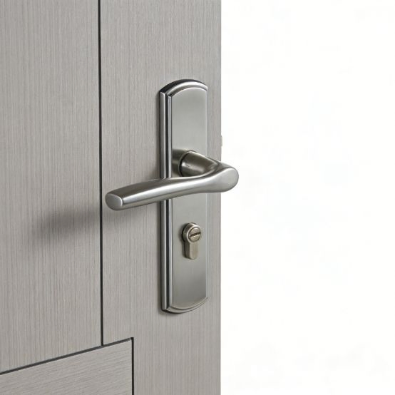 New Chinese Style Solid Wood Composite Door, Personalized Customization