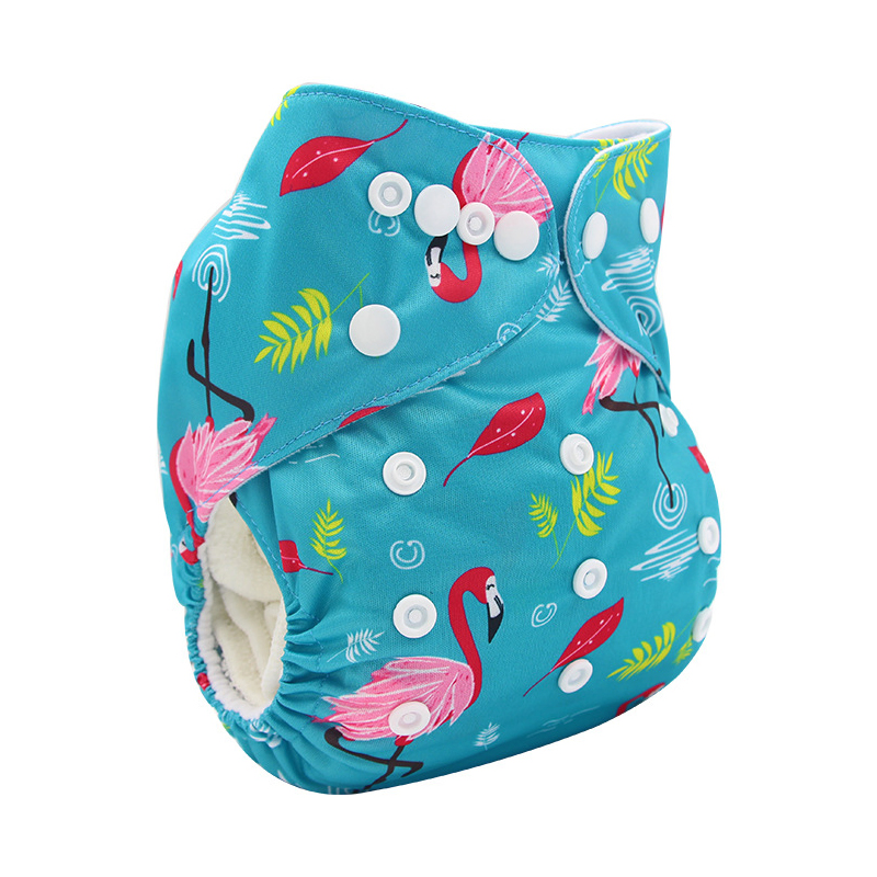 New Patterns of Washable Breathable Diaper Pants for Babies Aged 0-3 Years Old with Leak-Proof Cloth Pockets