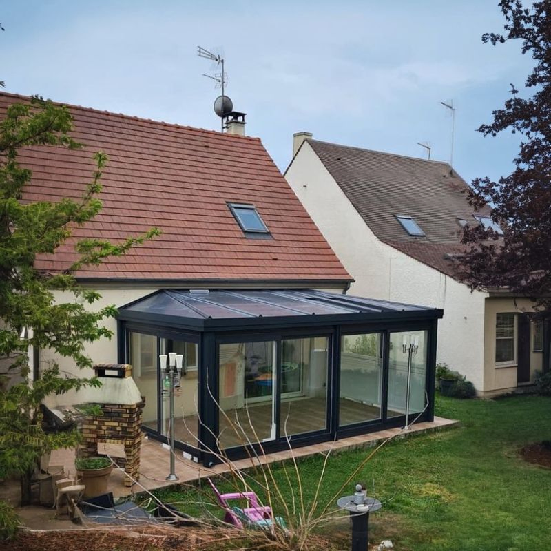 Luxury Coffee Shops Glasshouse Aluminum Hotel Restaurants Home Container Sunroom