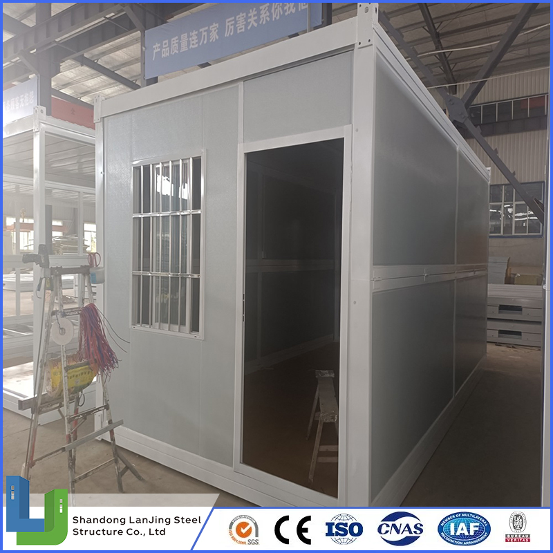 Portable Modular Shop House Steel Shipping Home Foldable Container Office