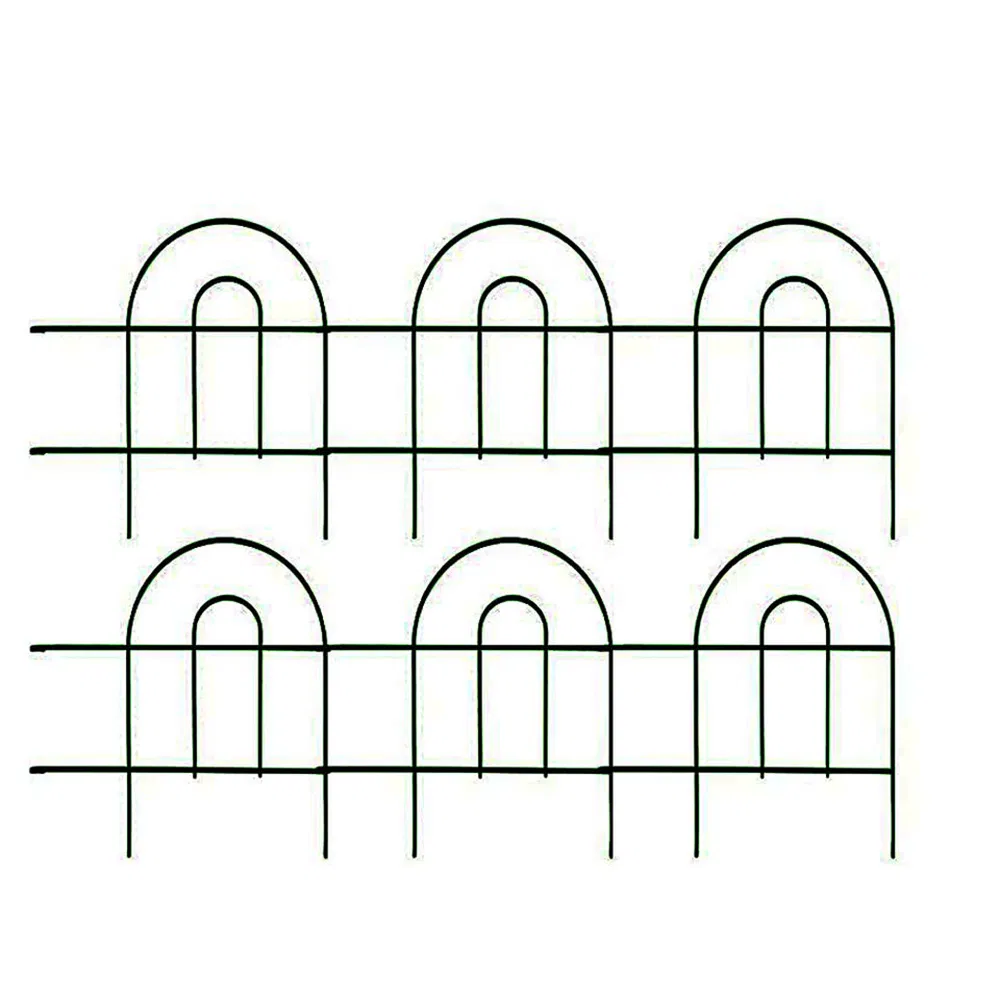 Heavy Duty 5PCS Mini Steel Edging Garden Durable Security Fence for Farm Garden/Agricultural Tools