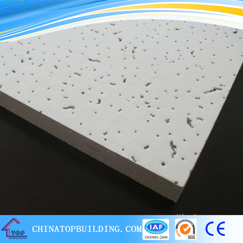 12mm Worm Design Mineral Fiber Ceiling Board