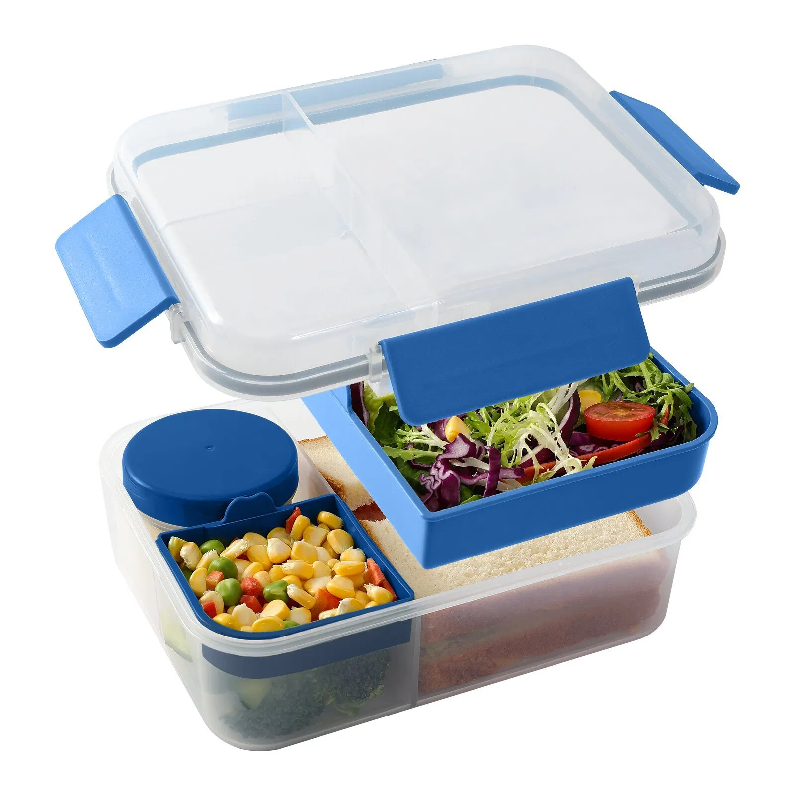 Eco-Friendly Silicone Food Storage Solutions - Crystal Clear Design