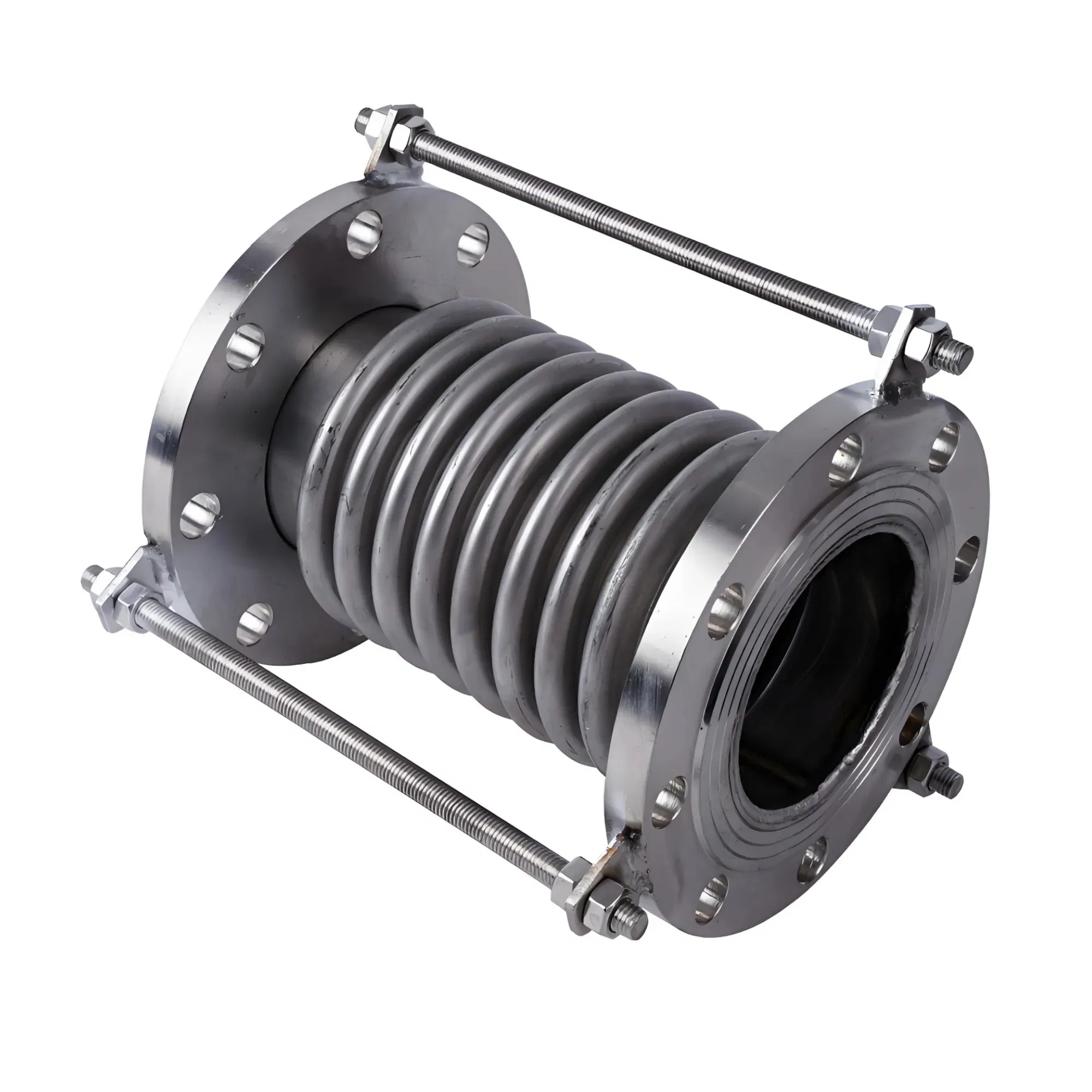 Customized Stainless Steel Flange End Bellow Compensator Flexible Metal Bellow Expansion Joint