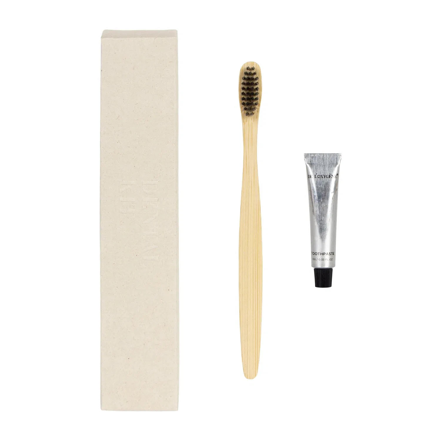 Eco Friendly Hotel Dental Kit Adullt Disposable Toothbrush with Soft Bristle