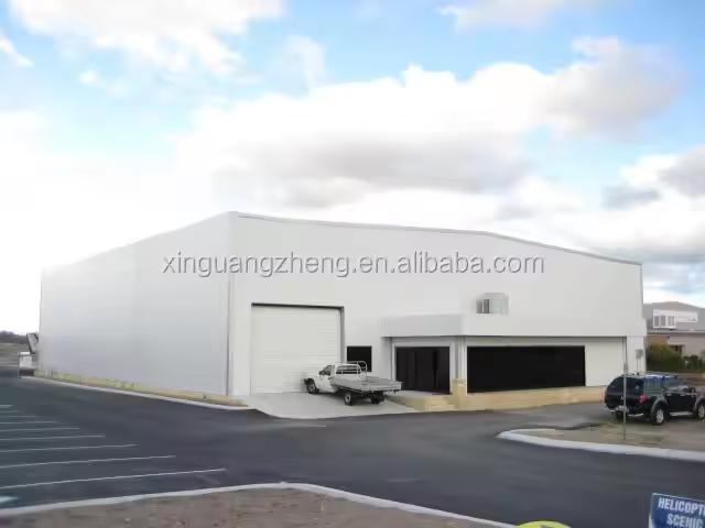 Prefab Steel Structure Commercial Garage Building (SSW-454)