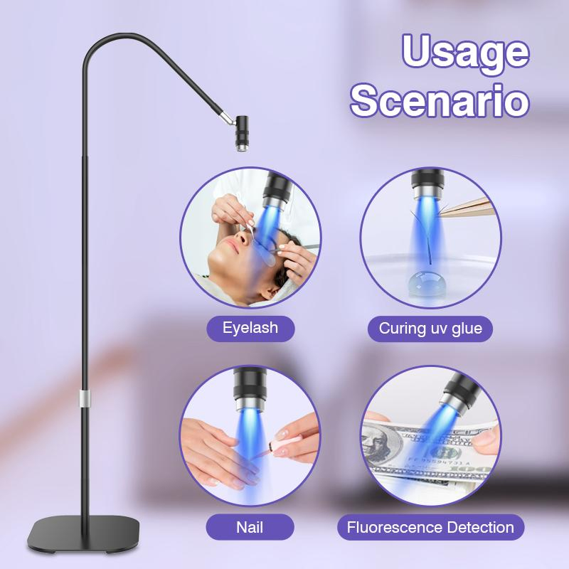 LED Lamp Germicidal UV Lamp for Eyelash Extension and Nail Artist
