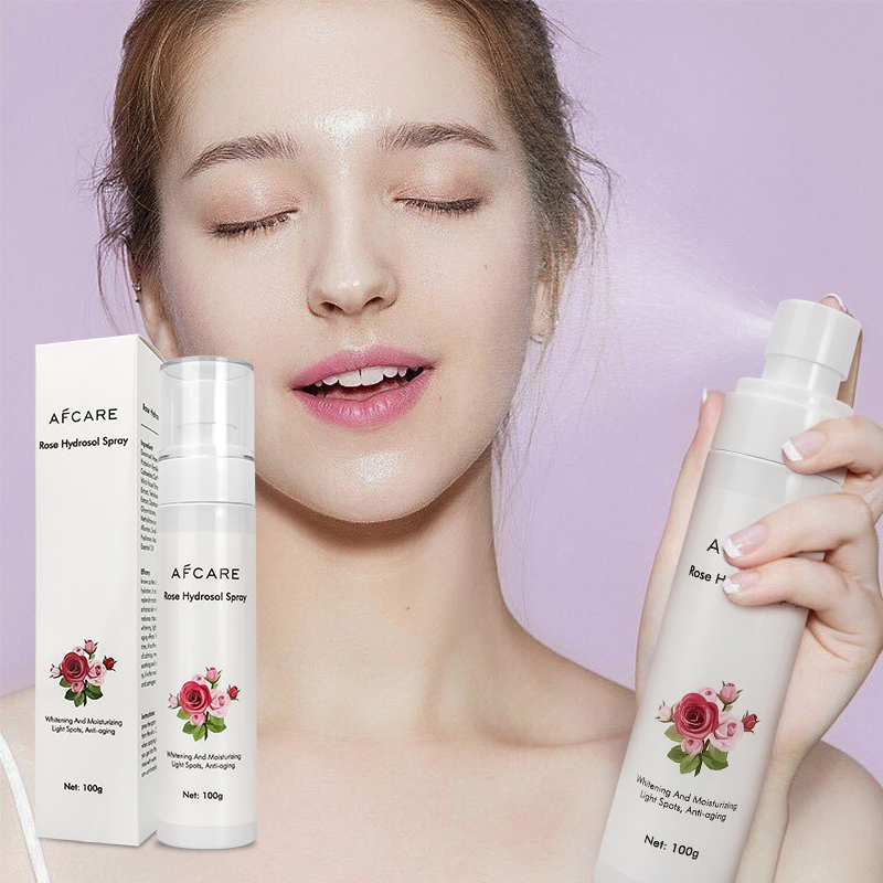 Private Label OEM Rose Hydrosol Spray Natural Plant Extract Toner Moisturizing
