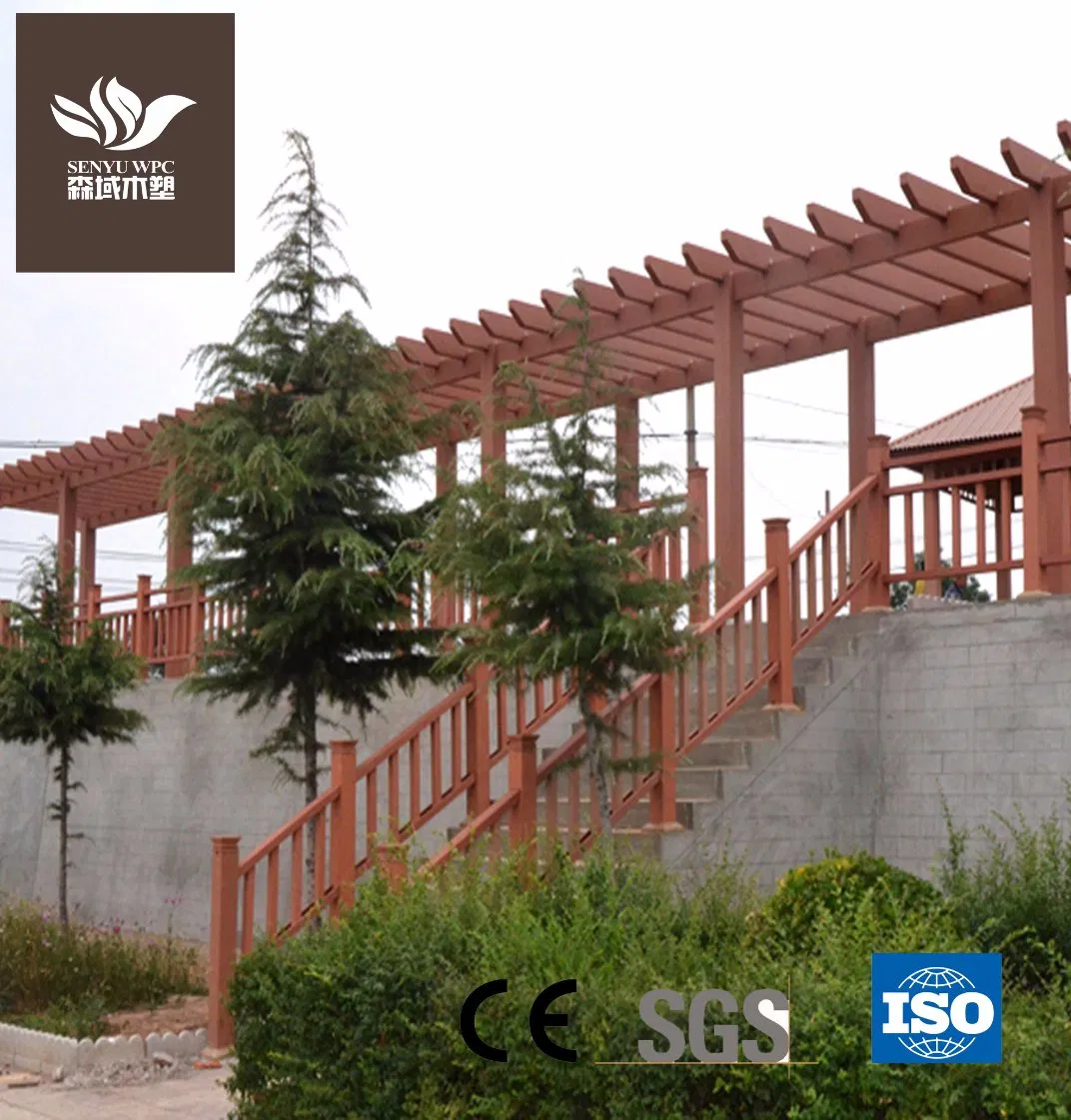 Environmental-Protecting Wood Plastic Composite Outdoor Pergola