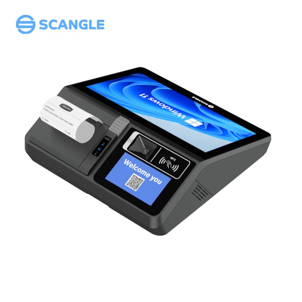ODM 11.6" Customized Cash Register POS System with Printer +Scanner +NFC