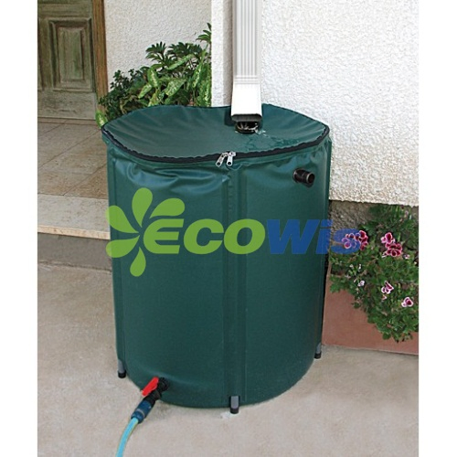 Garden Flexitank Foldable Rain Barrel Collapsible Water Butt Flexible Water Tank