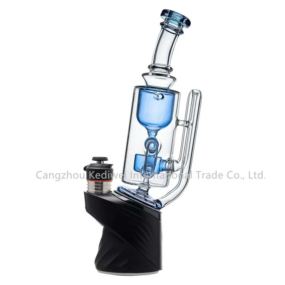 Klein Design Glass Water Pipe Smoking Attachment for Puffco Peak PRO
