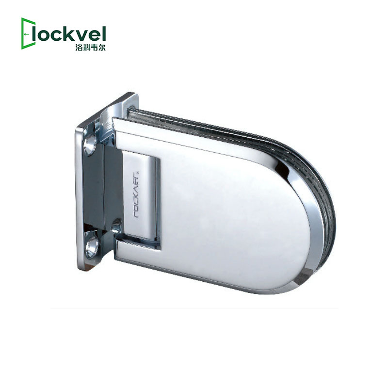 Swing Door Curved Semi-Circular Hinge Stainless Steel Adjustable Shower Glass Movable Hinge