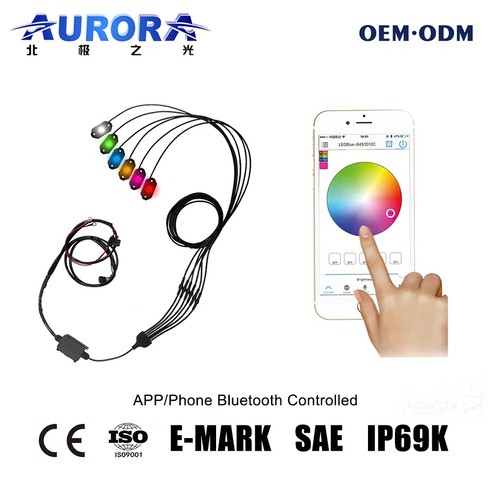 Aurora RGB Rock Light