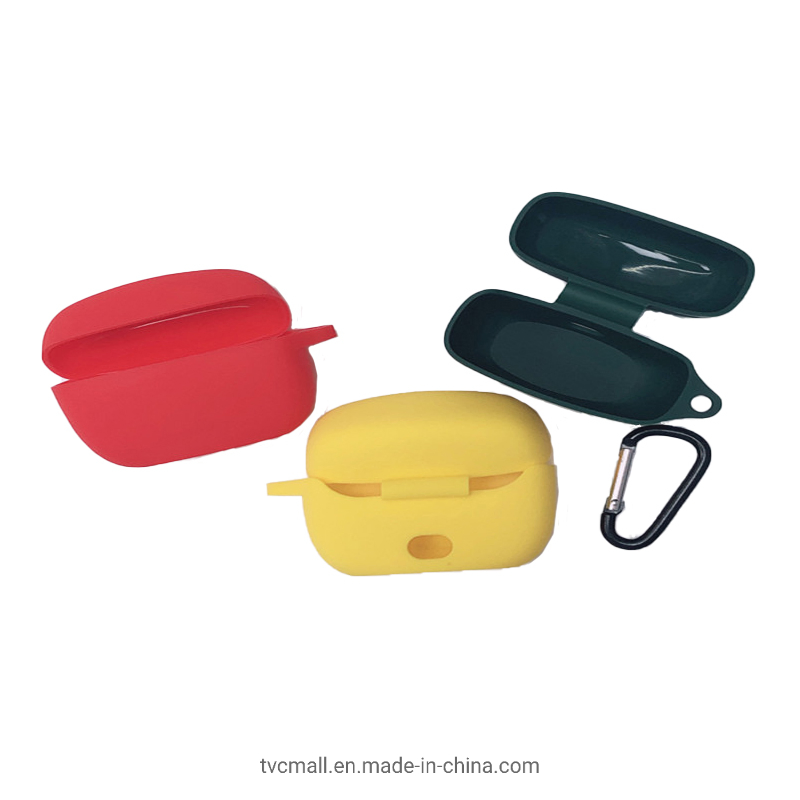 Silicone Bluetooth Earphone Cover with Buckle for Jbl Tune215tws - White