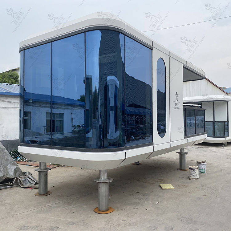 Ready to Ship Mobile Prefab Houses Space Capsule Home Sleeping Pod Capsule House for Living