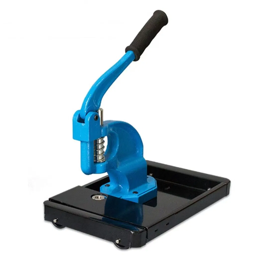 Manual Eyelet Machine Portable High Quality Hand Press Single Hole Eyelet Punching Machine 10mm 12mm Fastener Clamping Mold