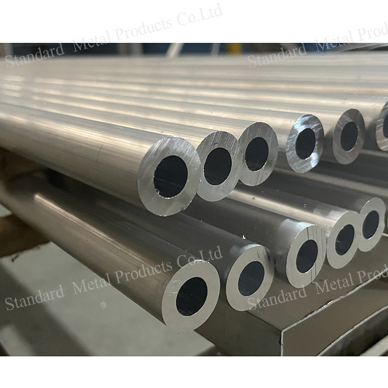 6A02 6101 6082 T5 T6 28mm 25mm 45mm 50mm Extruded Aluminum Pipe Bicycle Industry