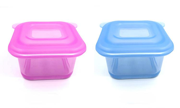 All-Silicone Baby Complementary Food Box, Baby Fresh-Keeping Complementary Food Box, Food Storage Sealed Box, Baby Snack Fresh-Keeping Box