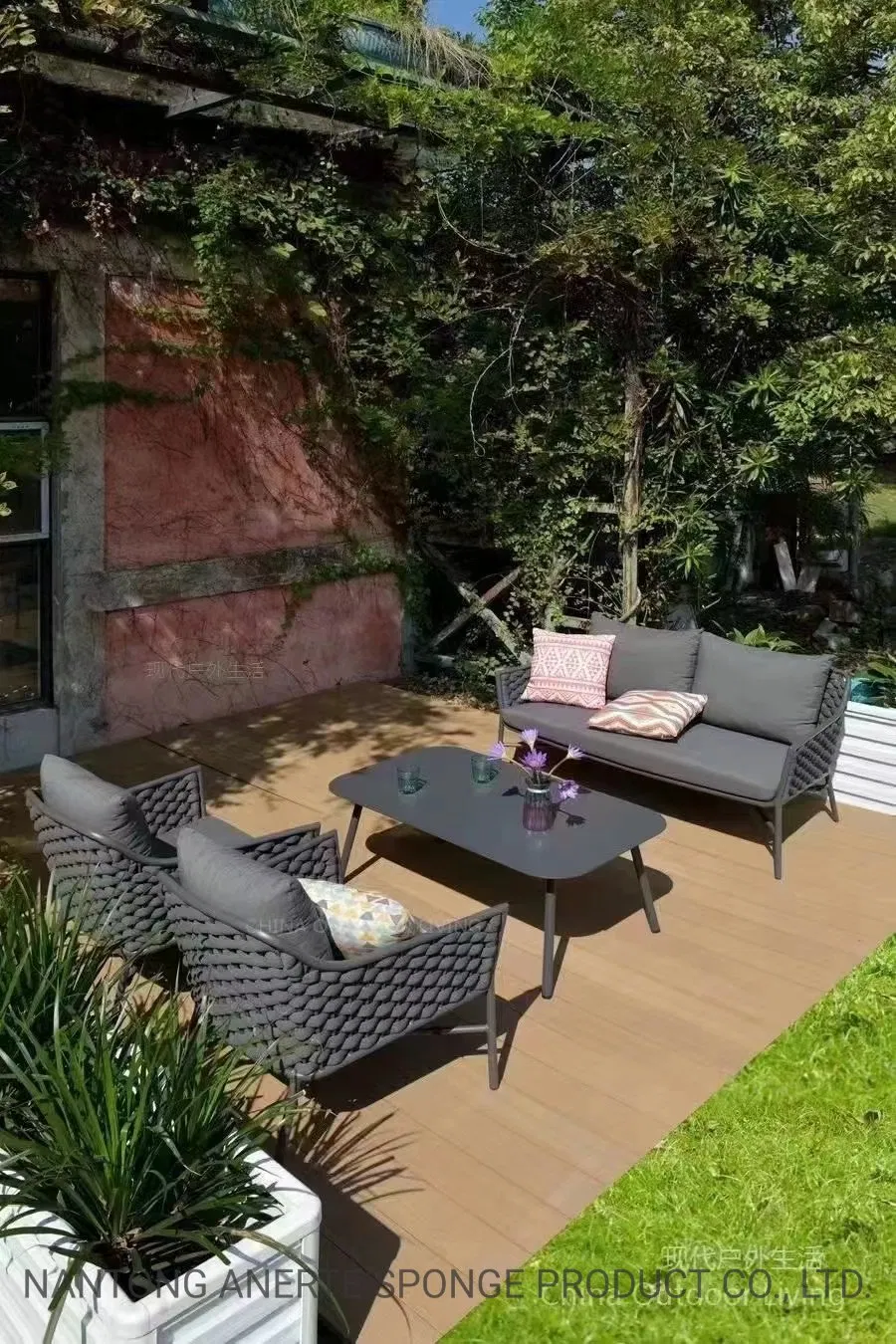 China WPC Wood Plastic Composite Decking for Outdoor Landscape