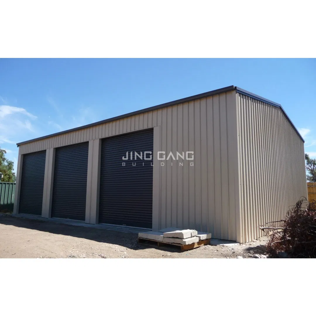 Industrial Prefabricated Construction Steel Structure Prefab Warehouse Workshop Hangar Garage with H Section