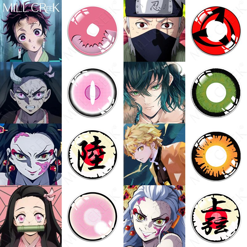 Wholesale Cosplay Contact Lenses for Halloween and Comic Exhibition Realistic and Soft