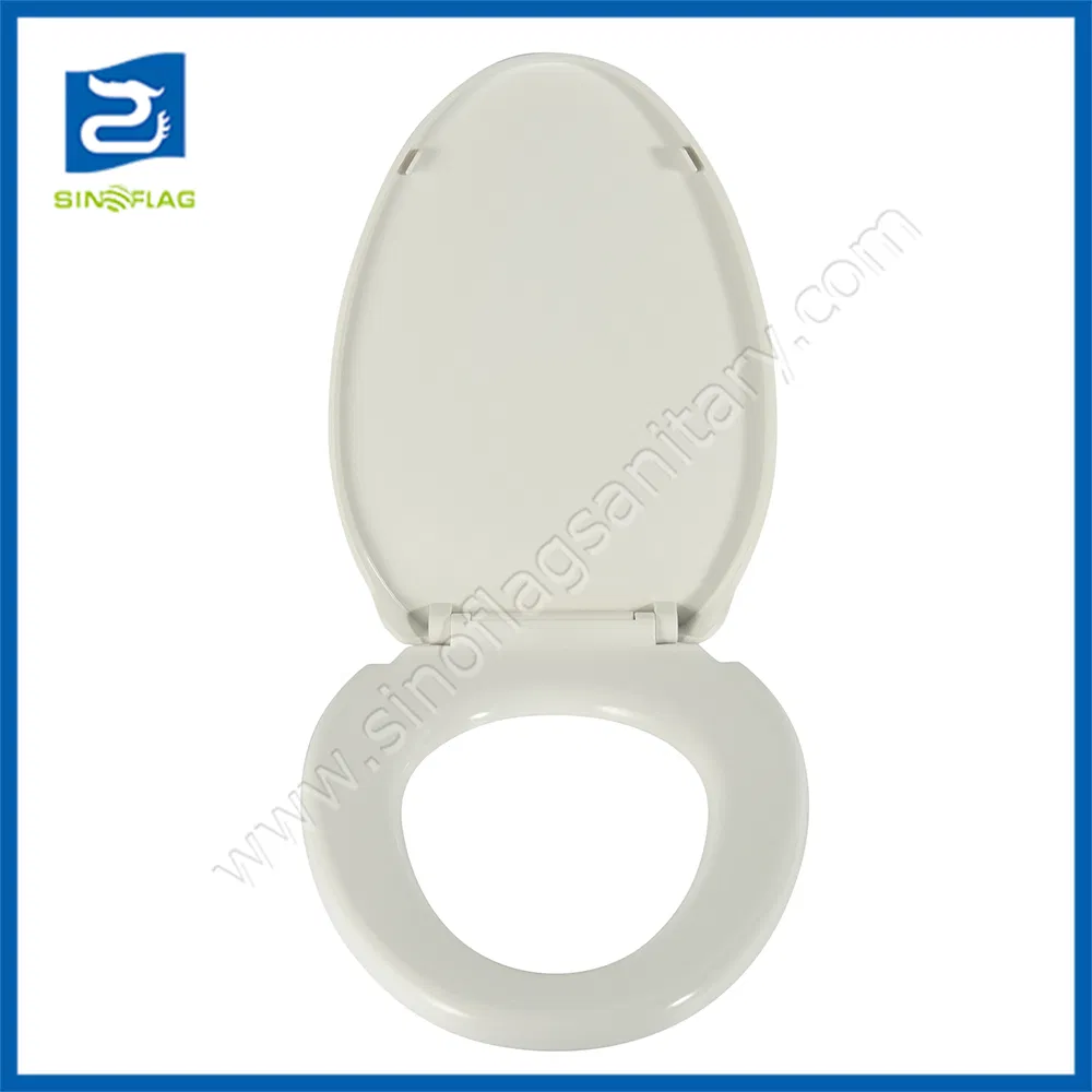 Plastic Wc Bathroom Soft Close Elongated Toilet Modern Toilet Seat Cover