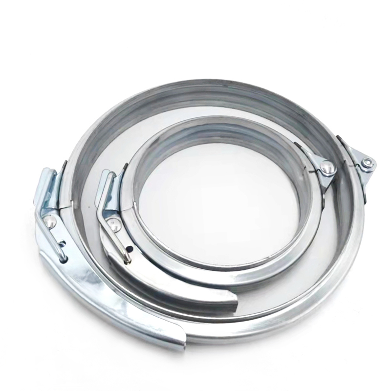 Galvanized Duct Clamp Quick Release Lever Clamp with Lock
