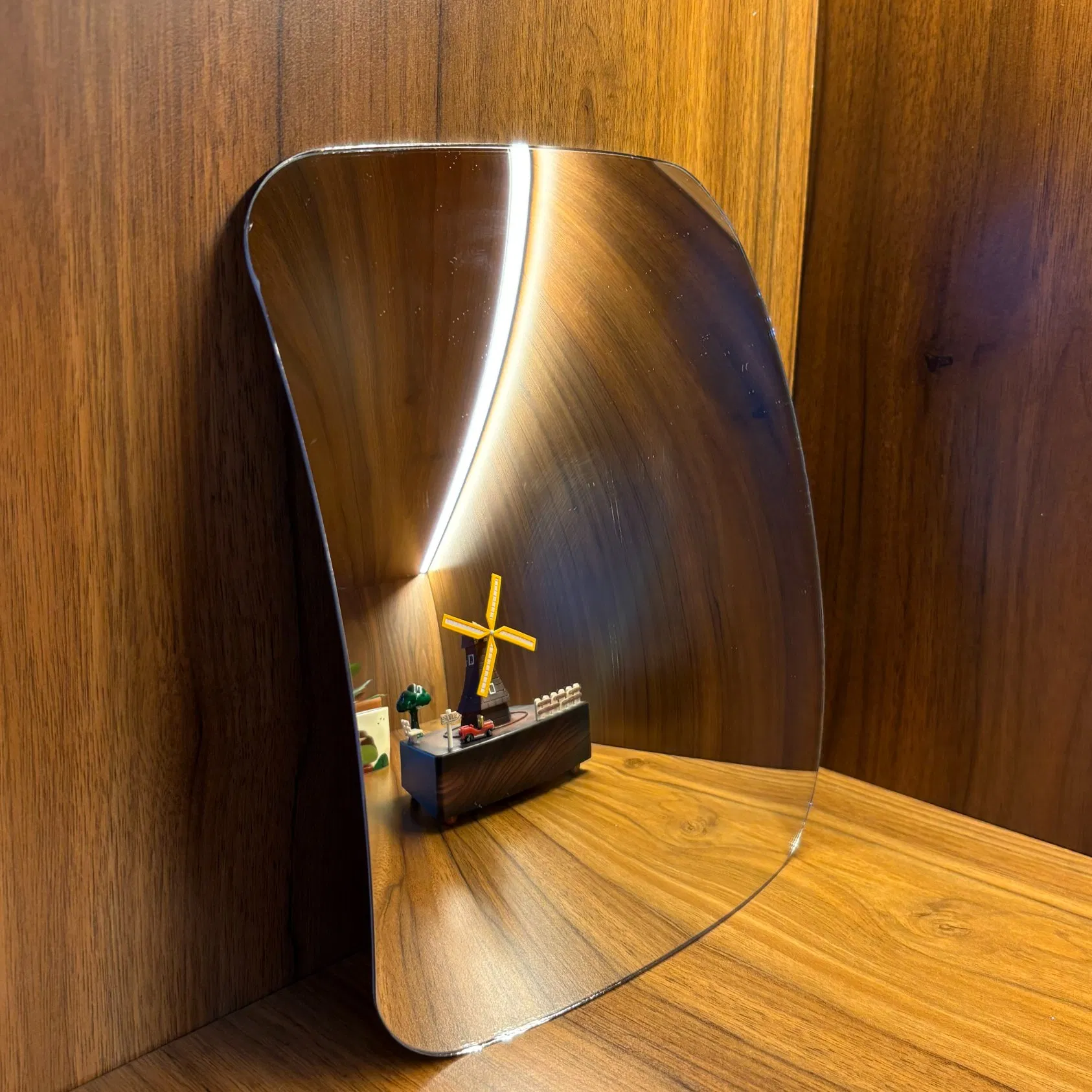 1.7mm, 1.8mm, 2.0mm Factory/Bulk Aluminium/Chrome Convex Mirror for Car