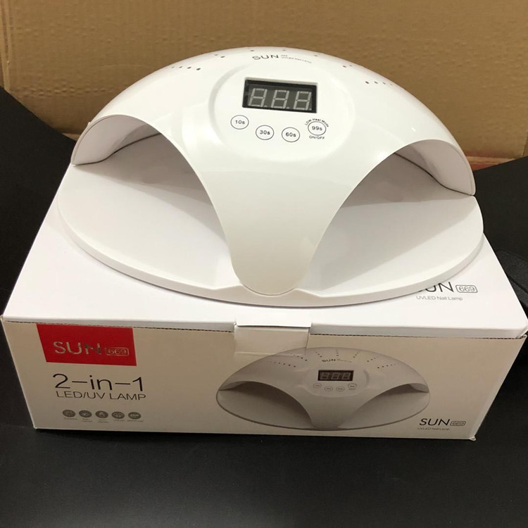 4 Colors OEM ODM 48W UV LED Nail Lamp Automatic Sensor Gel Nail Polish Curing Dryer Portable UV LED Nail Lamp