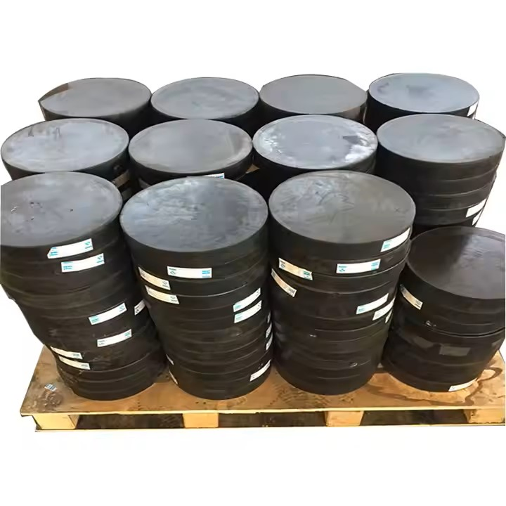 Aohong Natural Rubber Laminated Elastomeric Bearing Pads Bridge Rubber Seismic Isolation Bearings for Bridge and Building Support Road