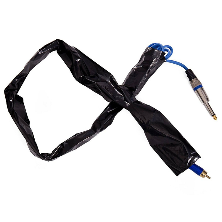125PCS/Box Disposable Tattoo Gun Clip Cord Covers Machine Bags Tattoo Cover Sleeves