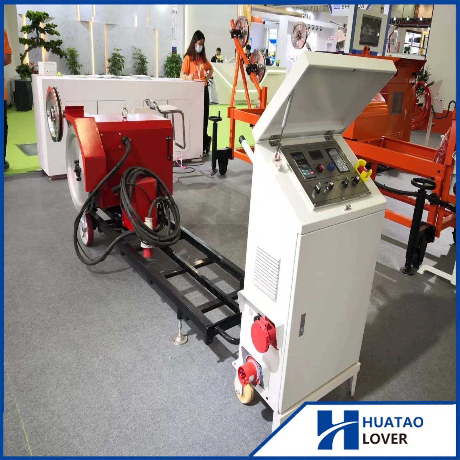 Diamond Wire Saw Cutting Machine for Granite and Marble