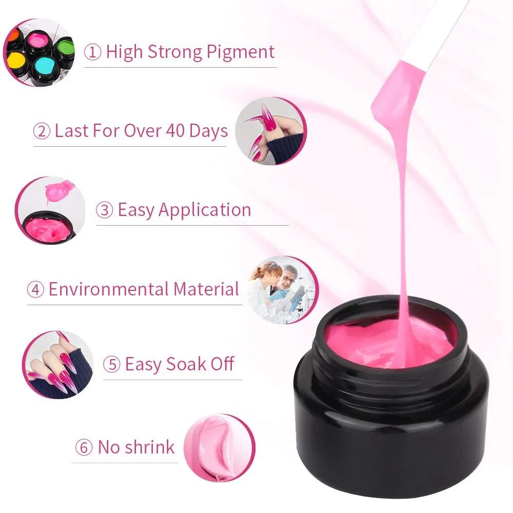 Nails Semi Permanent Soak off Gel UV LED Varnishes Base Top Matte Coat DIY Nail Art Gel Polish