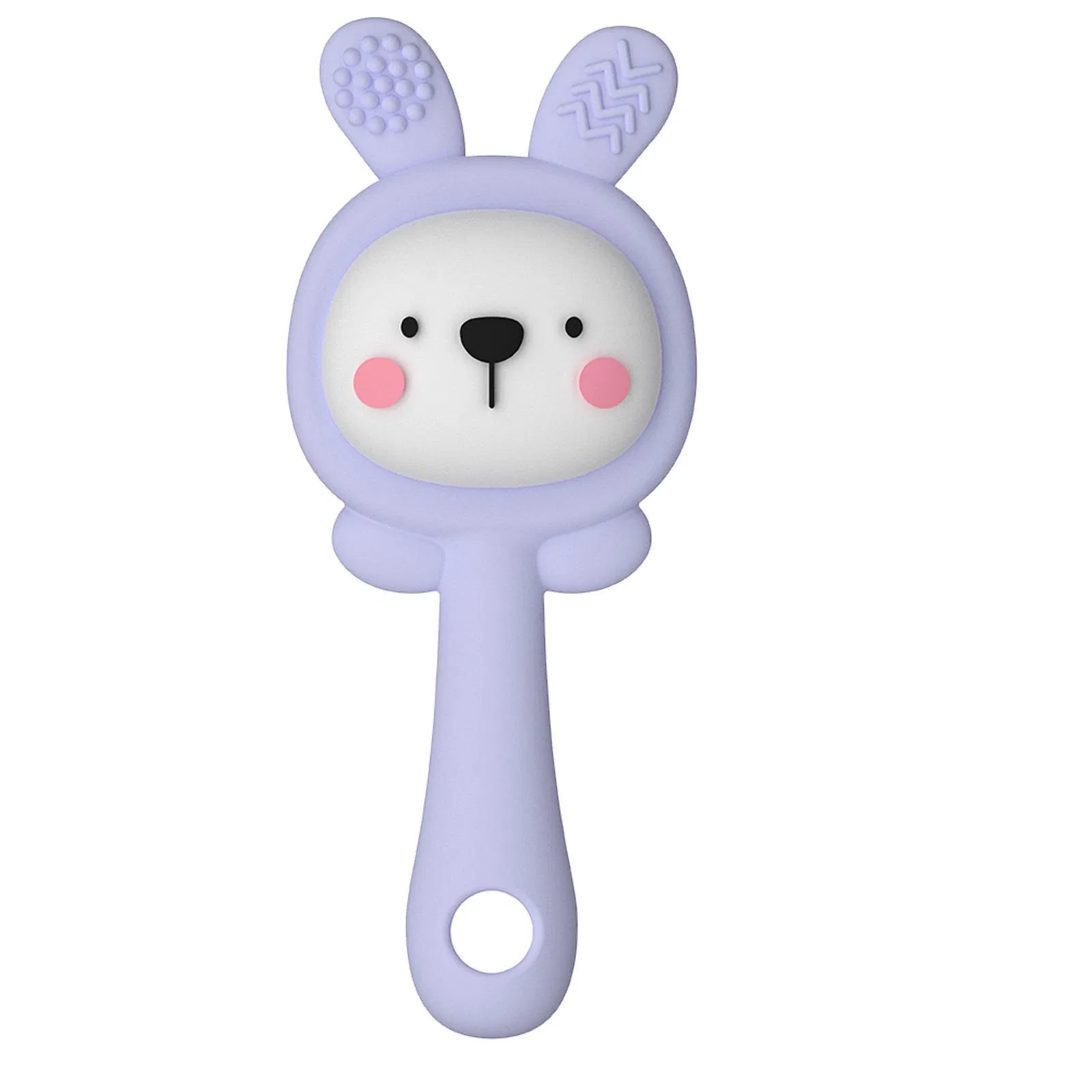 Cute Animal Bunny Silicone Soft Toys Cartoon Teething Toy