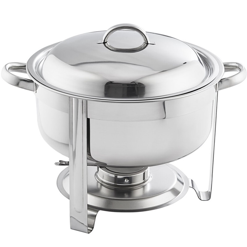 Wholesale Indian Stainless Steel Food Warmer Chafing Dishes for Hotel Buffet Equipment